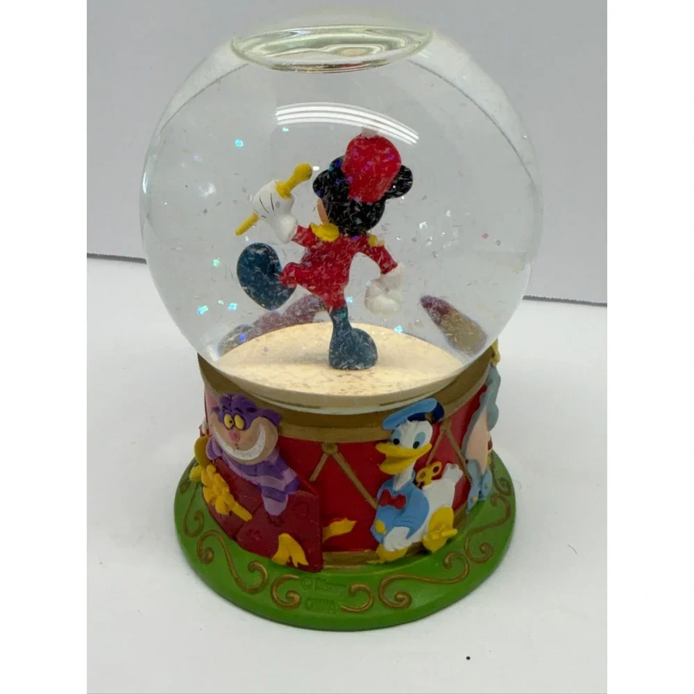 Disney Mickey Mouse 75th Anniversary Snow Globe w/ Characters - Used - Very Good
